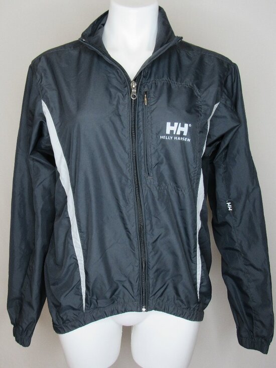Helly Hansen Black Lighweight Windbreakser Cycling Jacket Men's S Small - Picture 8 of 8